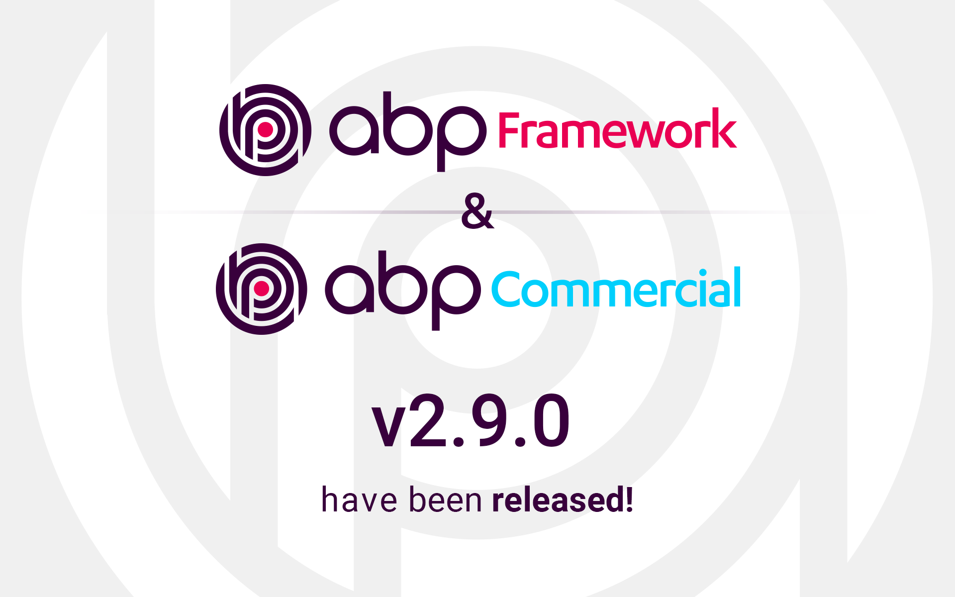 ABP Framework v2.9.0 Has Been Released cover image