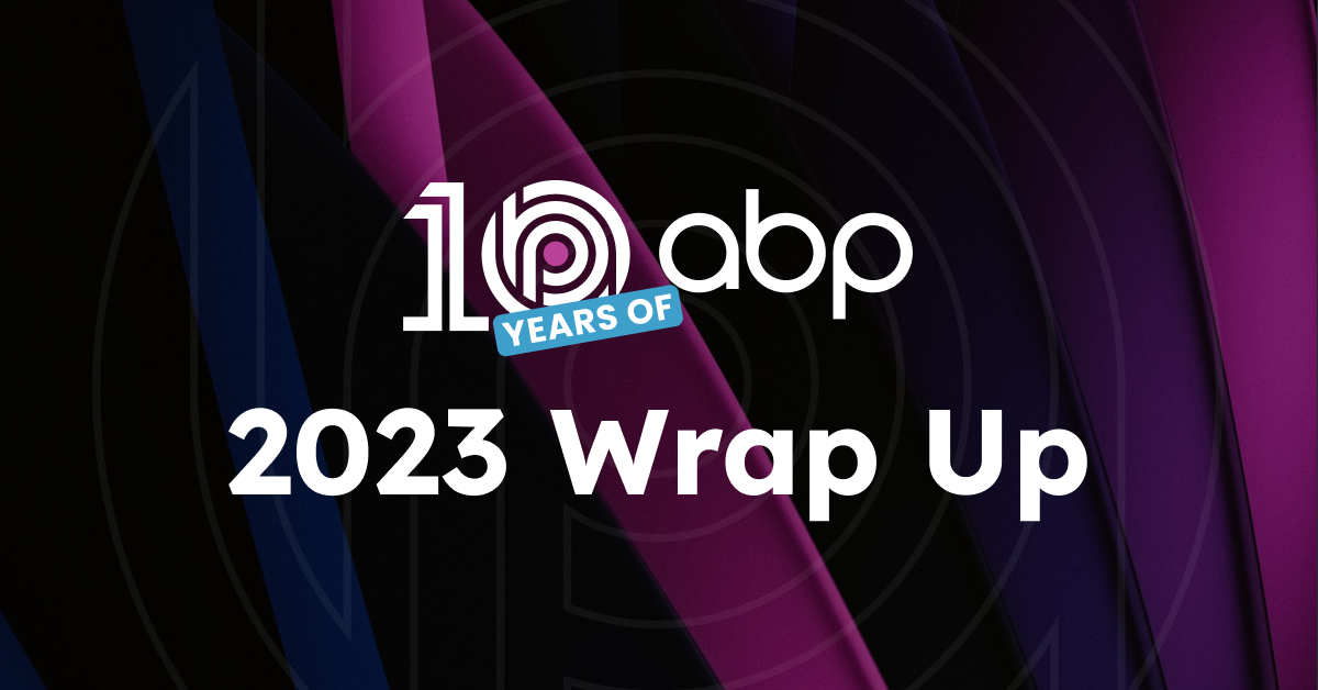 ABP.IO Platform 2023 Wrap Up cover image
