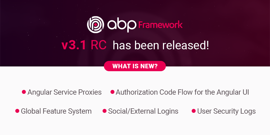 abp-framework-release-v3.1
